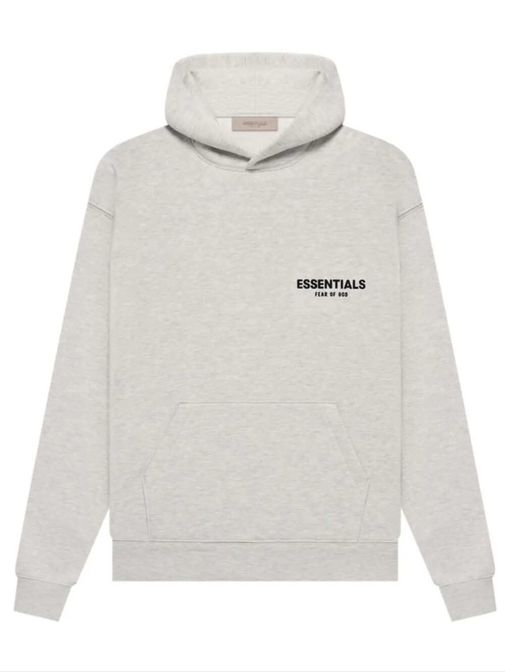 Fear of God Essentials Hoodie 'Light Oatmeal'- L